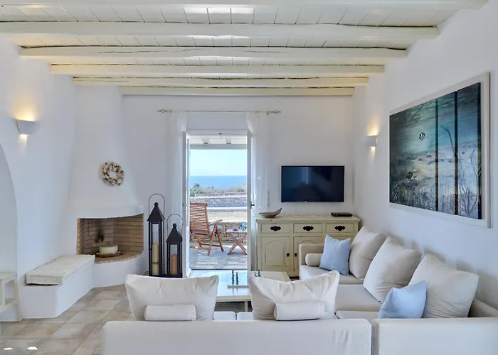 Amazing Sea View Luxury For 6 Guests Villa Ambelas